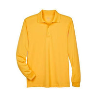 CORE365 Men's Pinnacle Performance Long Sleeve Piqué Polo