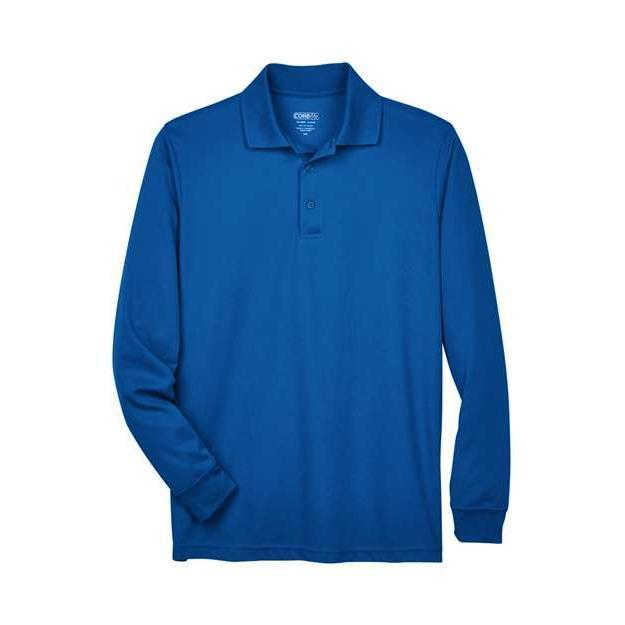 CORE365 Men's Pinnacle Performance Long Sleeve Piqué Polo
