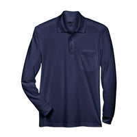 CORE365 Men's Pinnacle Performance Long Sleeve Piqué Polo with Pocket
