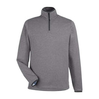 CORE365 Men's Venture Heathered Stripe Quarter-Zip Pullover