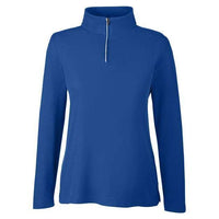 CORE365 Women's Fusion ChromaSoft™ Pique Quarter-Zip Pullover