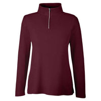CORE365 Women's Fusion ChromaSoft™ Pique Quarter-Zip Pullover