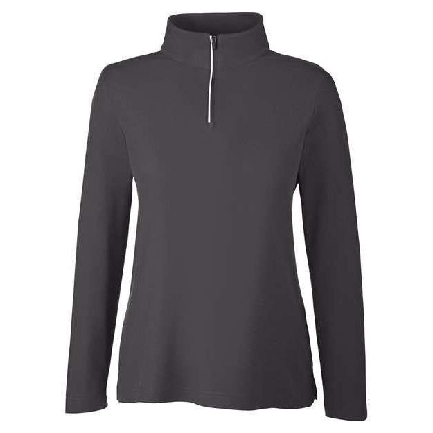 CORE365 Women's Fusion ChromaSoft™ Pique Quarter-Zip Pullover
