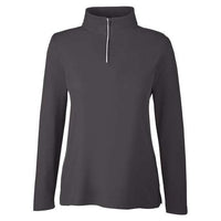 CORE365 Women's Fusion ChromaSoft™ Pique Quarter-Zip Pullover