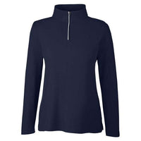 CORE365 Women's Fusion ChromaSoft™ Pique Quarter-Zip Pullover