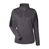 CORE365 Women's Market Snag Protect Mesh Colourblock Quarter-Zip Pullover