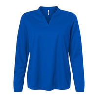 CORE365 Women's Nova Performance Long Sleeve Pique Polo