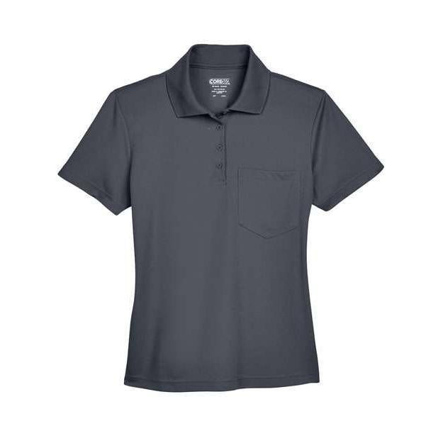 CORE365 Women's Origin Performance Piqué Polo with Pocket