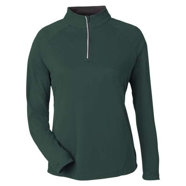 CORE365 Women's Origin Performance Pique Quarter-Zip Pullover