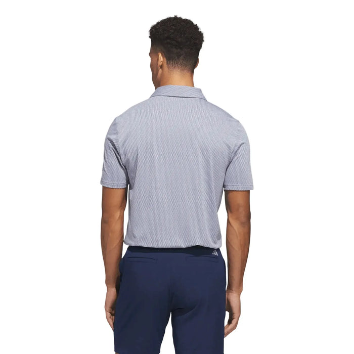 Custom Logo Adidas Performance Textured Men's Polo