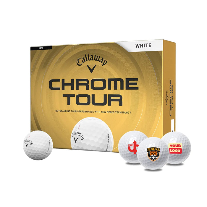Custom Logo Callaway Chrome Tour Golf Balls