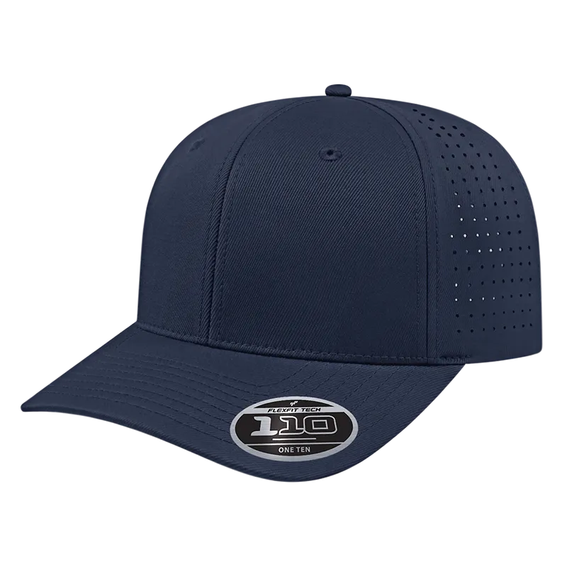 Custom Logo Flexfit 110® Perforated Performance Snap Back Cap