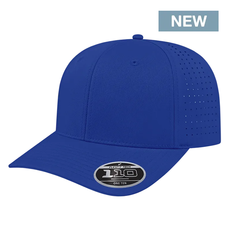 Custom Logo Flexfit 110® Perforated Performance Snap Back Cap