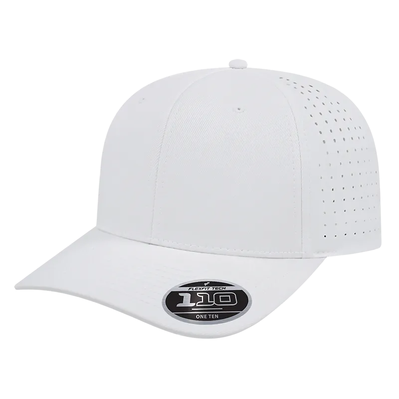 Custom Logo Flexfit 110® Perforated Performance Snap Back Cap