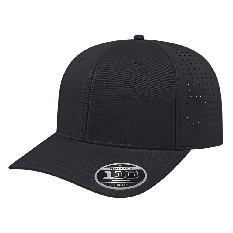 Custom Logo Flexfit 110® Perforated Performance Snap Back Cap