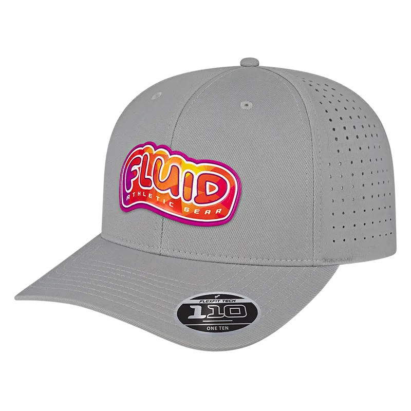 Custom Logo Flexfit 110® Perforated Performance Snap Back Cap