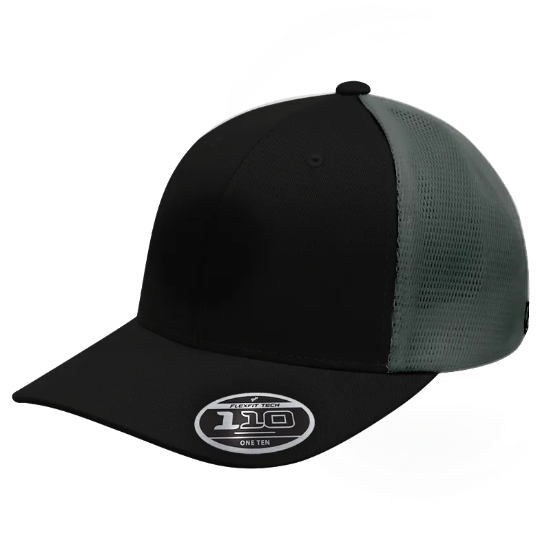 Custom Logo Flexfit 110® Poly/Cotton Blend Performance Mesh Back Cap