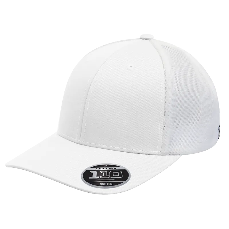 Custom Logo Flexfit 110® Poly/Cotton Blend Performance Mesh Back Cap