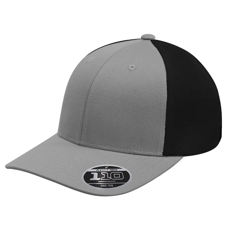 Custom Logo Flexfit 110® Poly/Cotton Blend Performance Mesh Back Cap