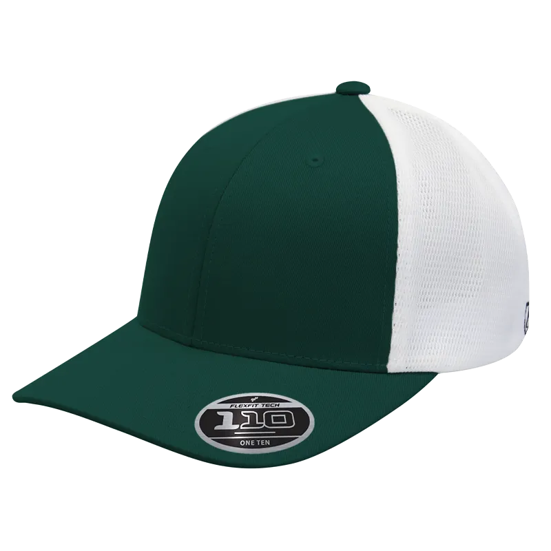 Custom Logo Flexfit 110® Poly/Cotton Blend Performance Mesh Back Cap