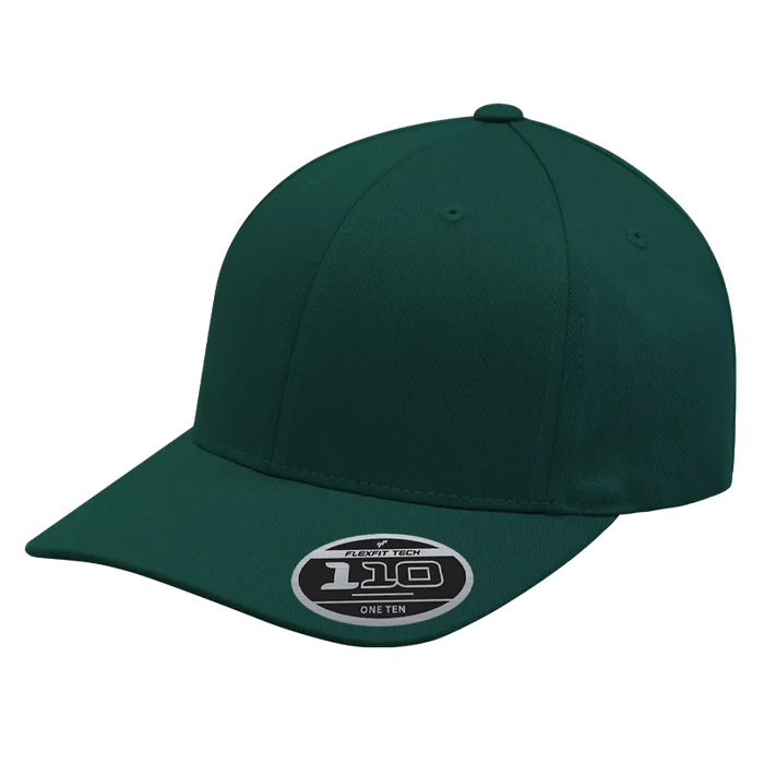 Custom Logo Flexfit 110® Poly/Cotton Blend Performance Snap Back Cap