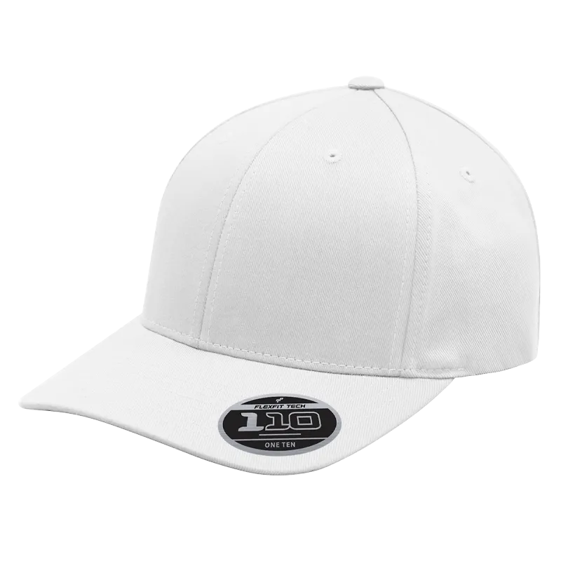 Custom Logo Flexfit 110® Poly/Cotton Blend Performance Snap Back Cap