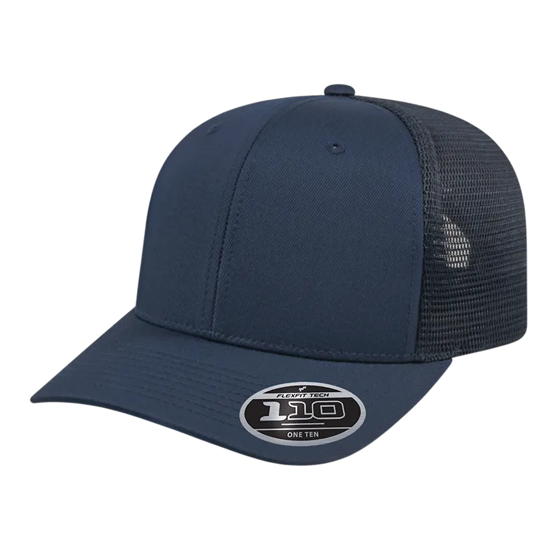 Custom Logo Flexfit 110® Trucker Mesh Back Cap