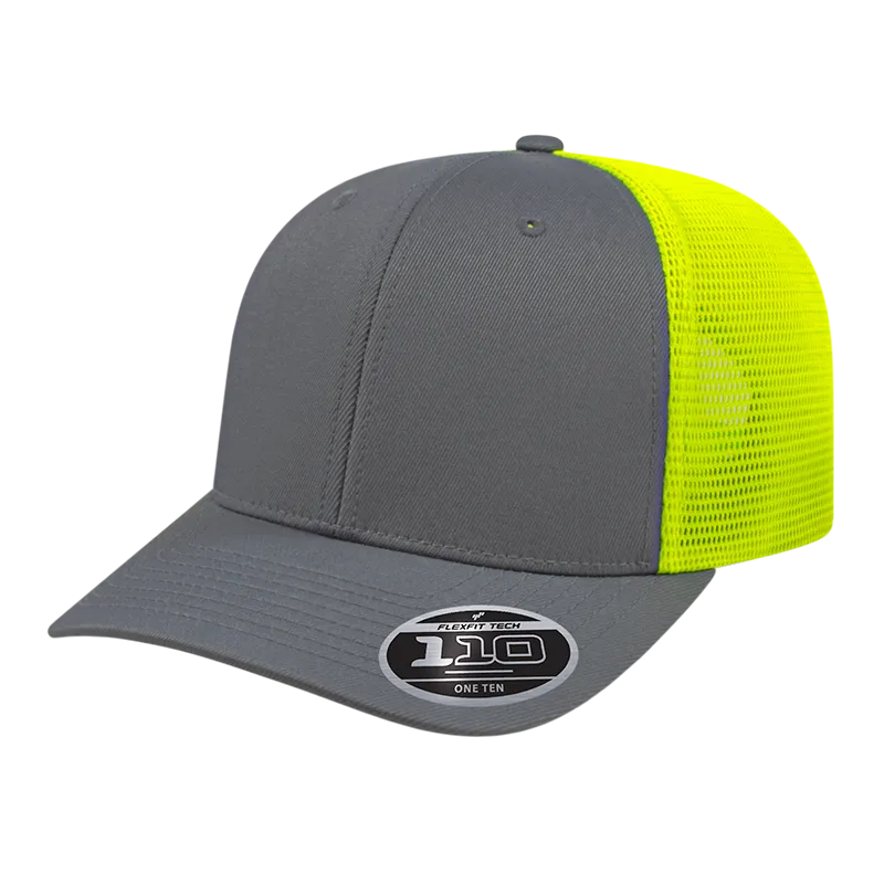 Custom Logo Flexfit 110® Trucker Mesh Back Cap