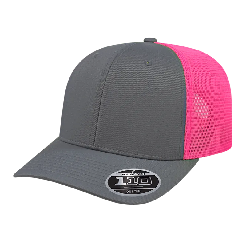 Custom Logo Flexfit 110® Trucker Mesh Back Cap