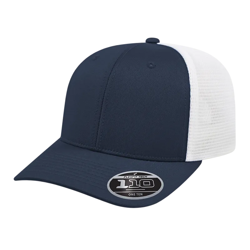 Custom Logo Flexfit 110® Trucker Mesh Back Cap