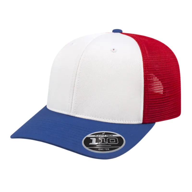Custom Logo Flexfit 110® Trucker Mesh Back Cap