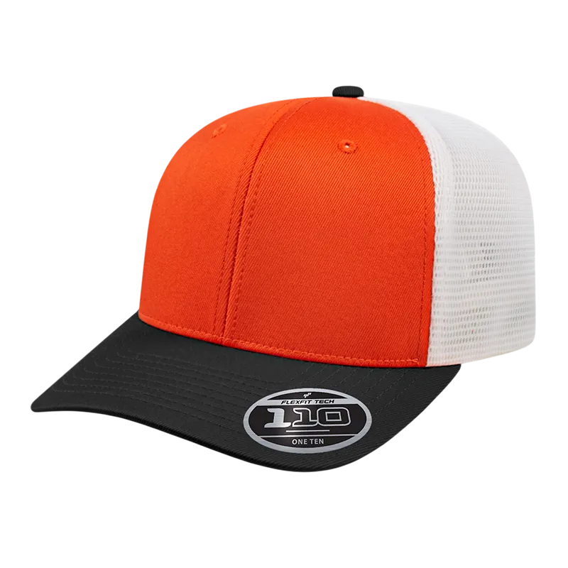 Custom Logo Flexfit 110® Trucker Mesh Back Cap