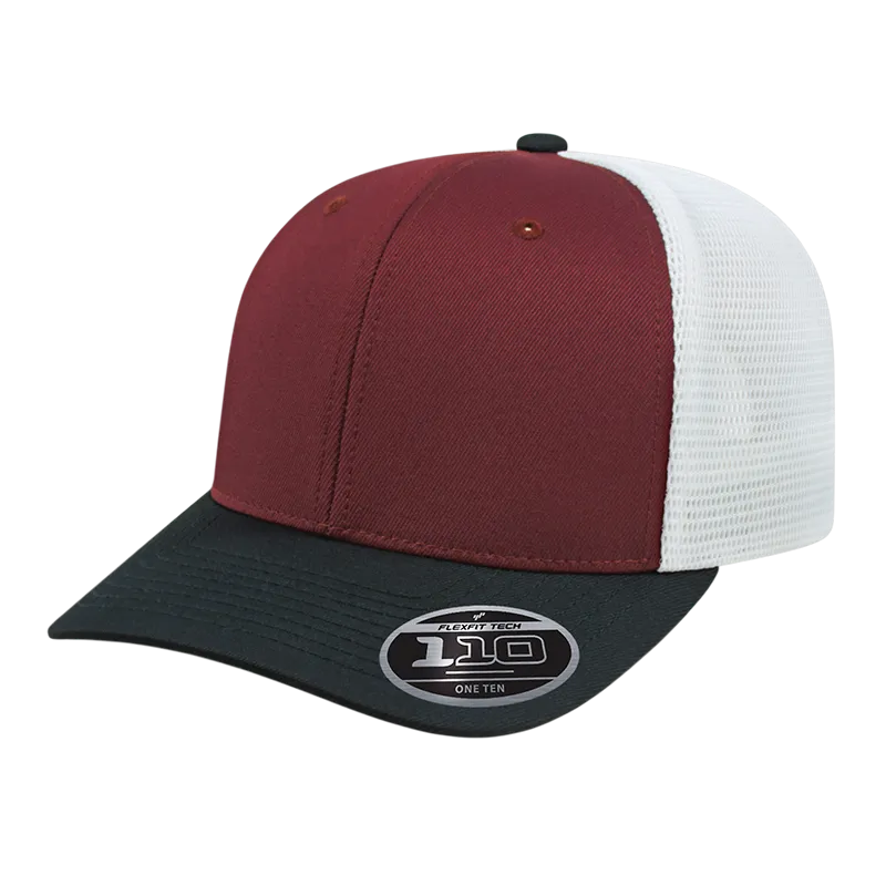 Custom Logo Flexfit 110® Trucker Mesh Back Cap