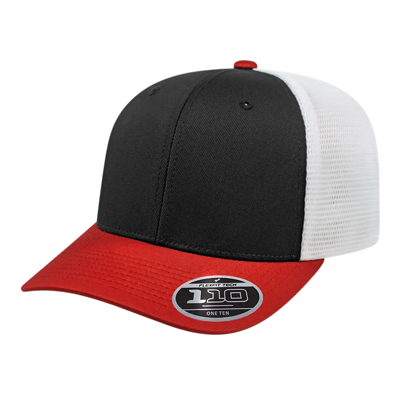 Custom Logo Flexfit 110® Trucker Mesh Back Cap
