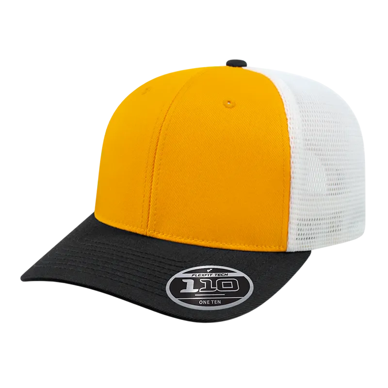 Custom Logo Flexfit 110® Trucker Mesh Back Cap