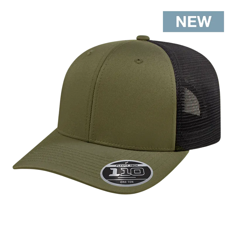 Custom Logo Flexfit 110® Trucker Mesh Back Cap