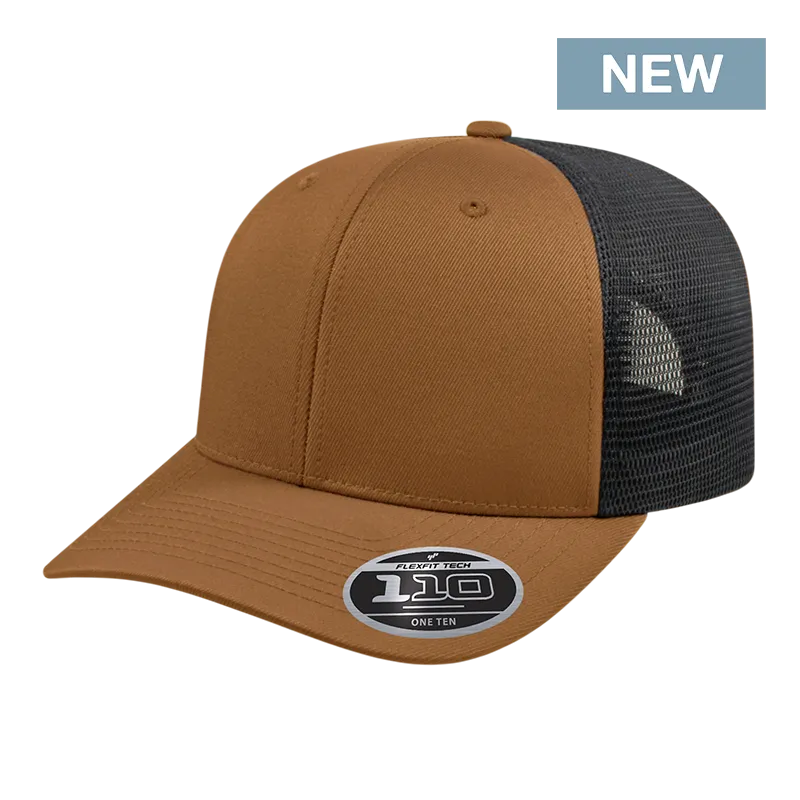 Custom Logo Flexfit 110® Trucker Mesh Back Cap
