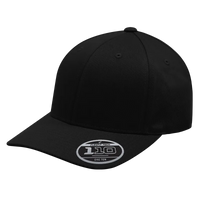 Custom Logo Flexfit ® Poly/Cotton Blend Performance Fitted Cap