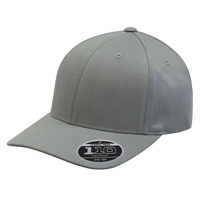 Custom Logo Flexfit ® Poly/Cotton Blend Performance Fitted Cap