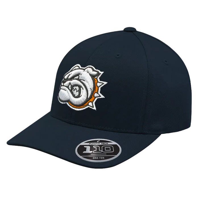 Custom Logo Flexfit ® Poly/Cotton Blend Performance Fitted Cap