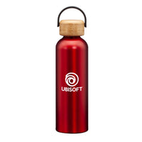 Custom Logo Greenstone Bottle - 24oz