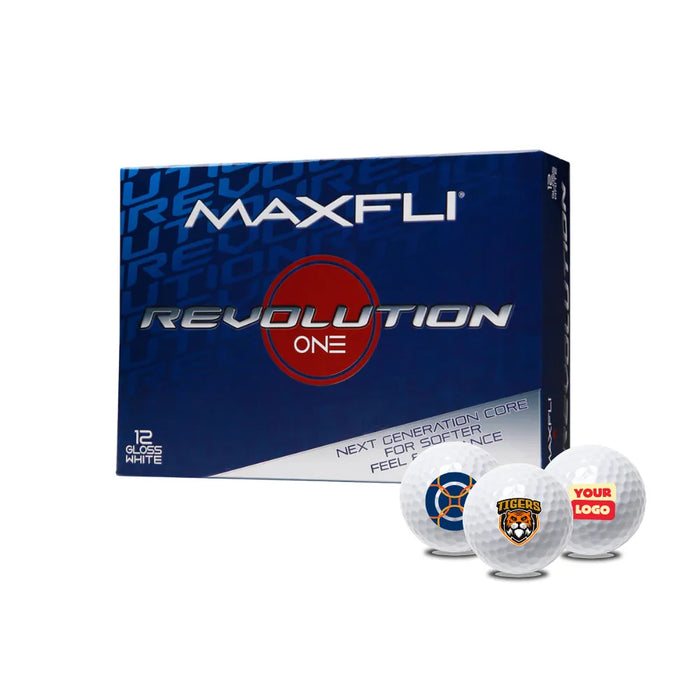 Custom Logo Maxfli Revolution Golf Balls