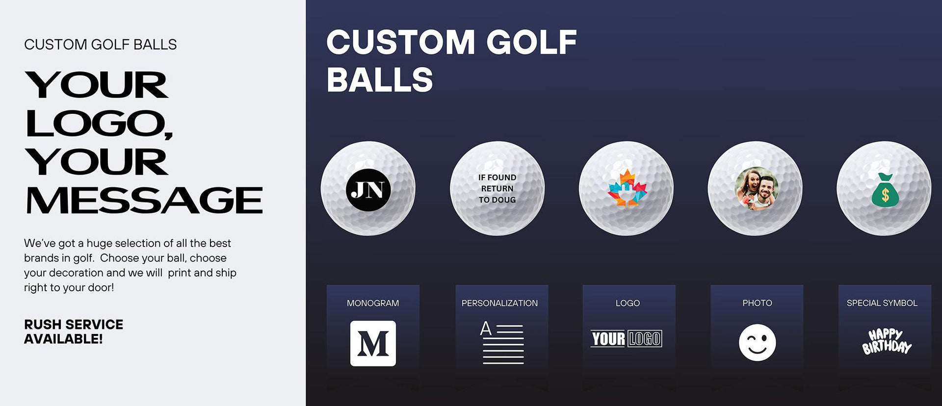 Logo Golf Ball Corporate Store - Custom Golf Balls Canada – Canadian ...