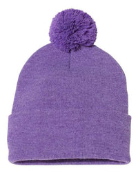 Custom Logo Pom-Pom Cuffed Beanie Toque