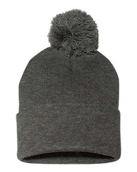 Custom Logo Pom-Pom Cuffed Beanie Toque