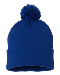 Custom Logo Pom-Pom Cuffed Beanie Toque