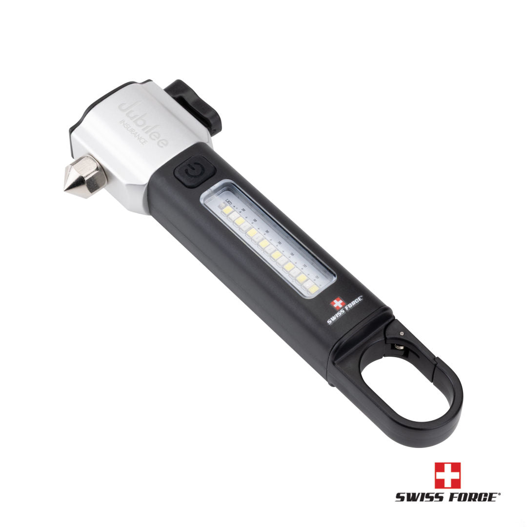 Custom Logo Swiss Force® Shulman Emergency Rechargeable Multi-Tool w/Flashlight