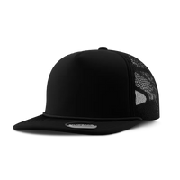 Custom Logo Traditional 5-Panel Foam Cap with Rope