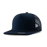 Custom Logo Traditional 5-Panel Foam Cap with Rope