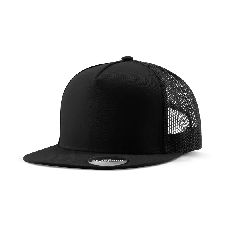 Custom Logo Traditional 5-Panel Pro Trucker Cap